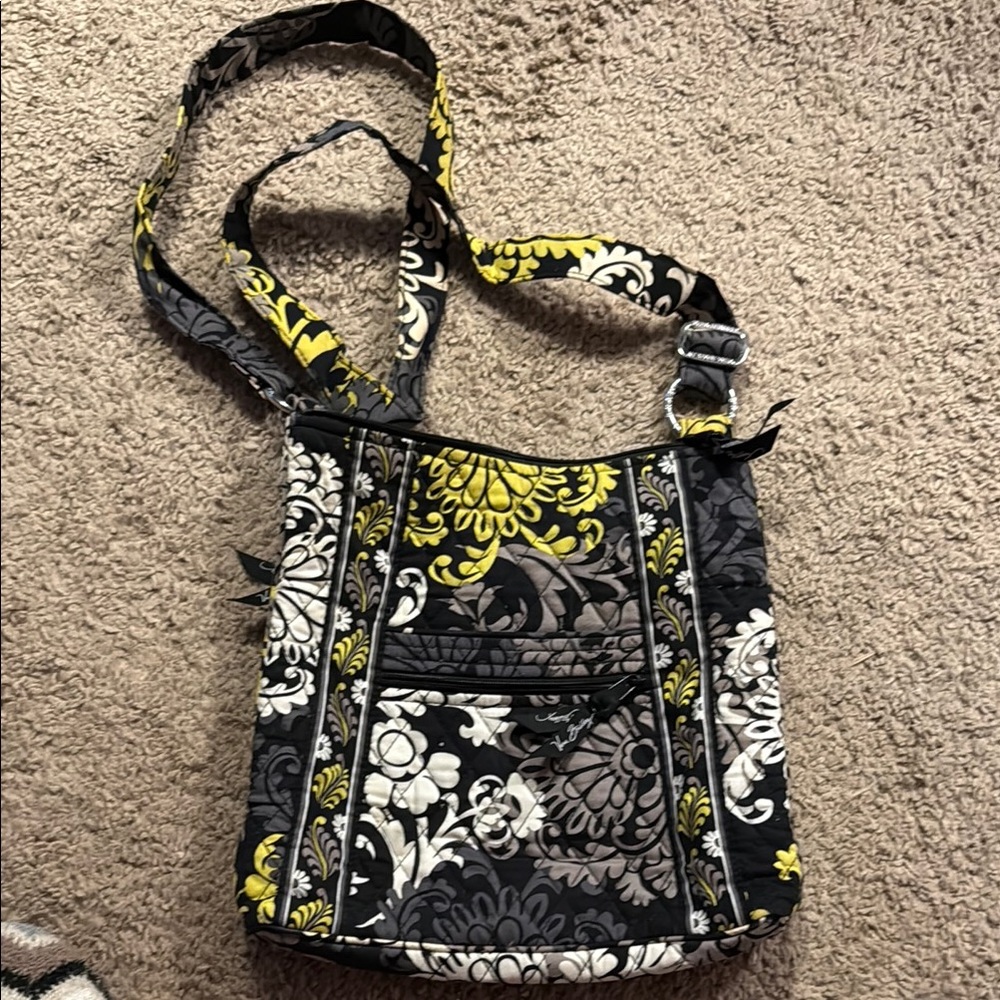Floral Patterned Vera Bradley Crossbody Bag